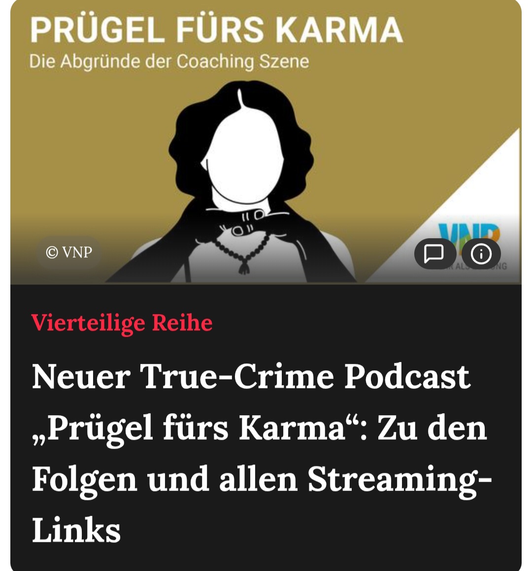 Neu: Die EZW zu Markus Streinz und dubiose Coaching Angebote